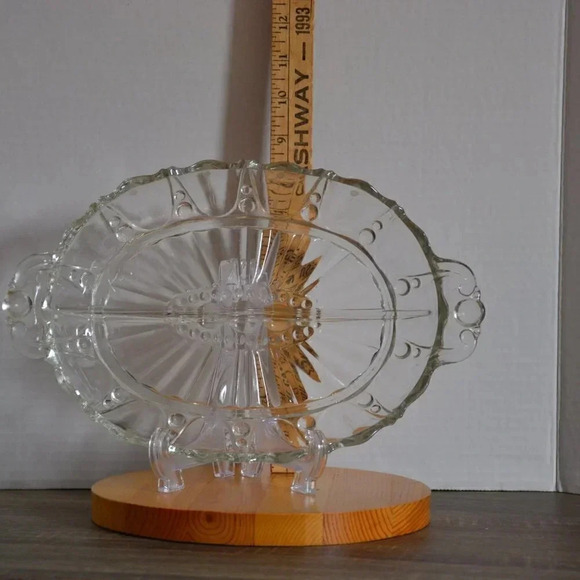 Vtg  Divided Dish - Picture 4 of 5